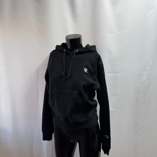 champion reverse weave / 챔피온 리버스위브 블랙 후드