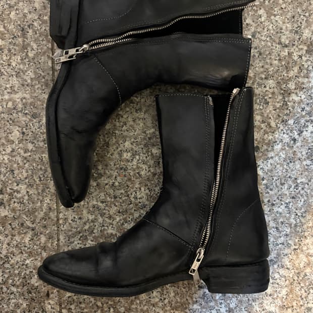 Carol christian poell side zip boots