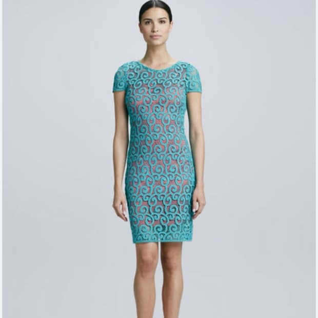 엘리 타하리 크로셰 원피스