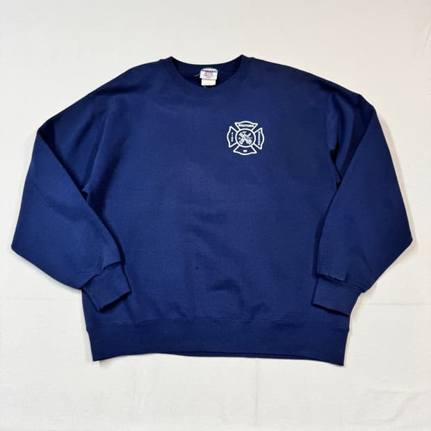 L) JERZEES 저지스 USA 50/50 맨투맨 스웨트 셔츠