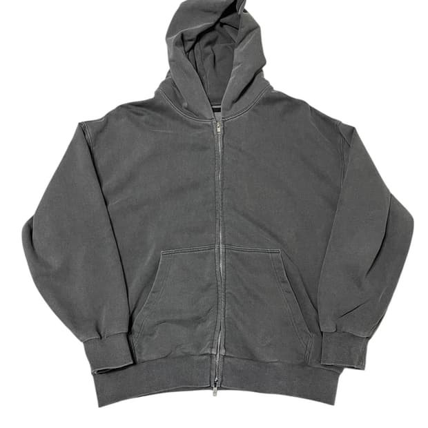 HTAE 80s VTG Hood Zip Aged Blck 2(L)