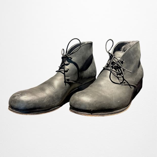 Tornado Mart Leather Chukka Boots