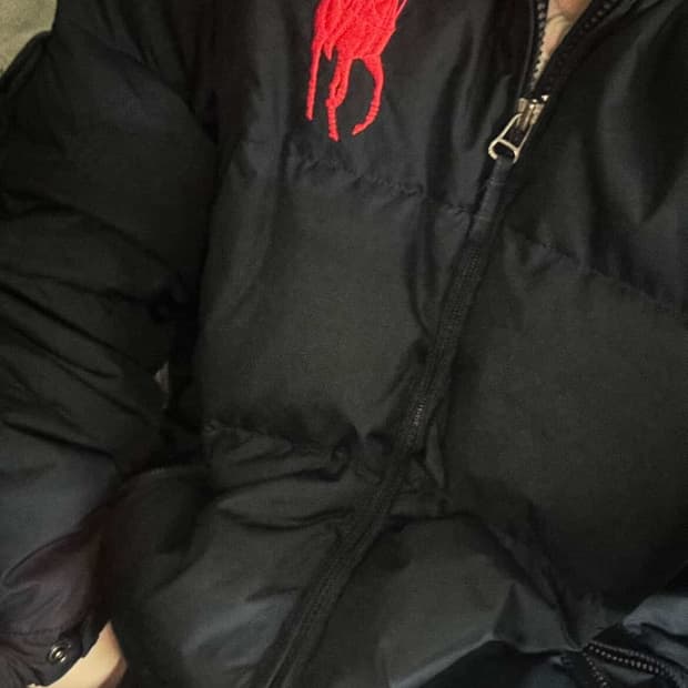 폴로 빅포니 패딩