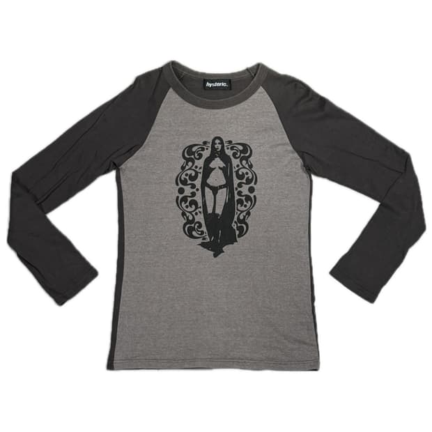 2001 히스테릭 글래머 홍콩 이벤트 한정 히스걸 롱슬리브 티셔츠