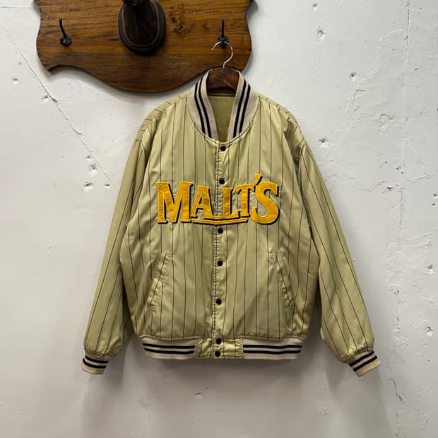 90s Suntory Reversible Varsity Jacket