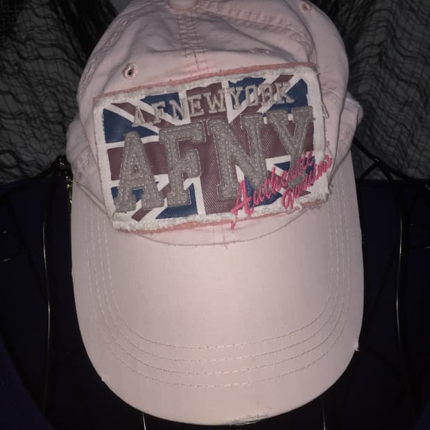 Rock blue baby pink vintage cap