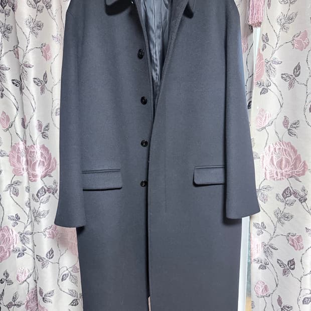 22aw포터리 멜튼울 맥코트 다크네이비4