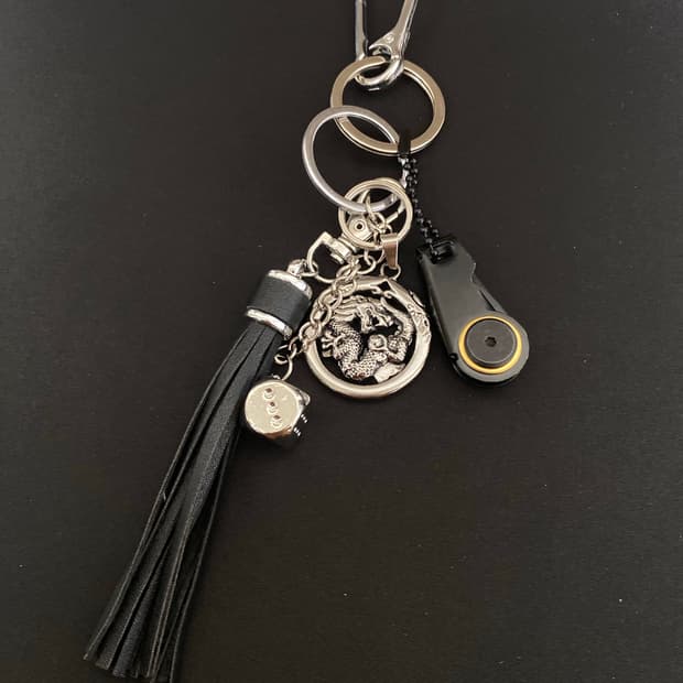 드레곤 코인 태슬 키링