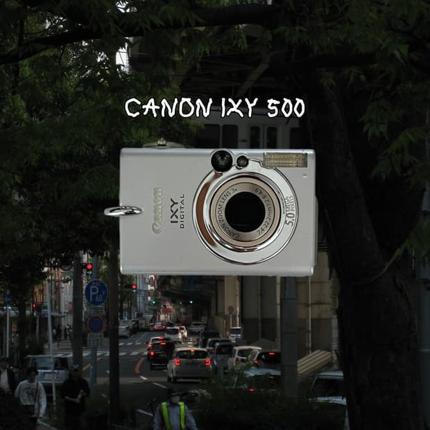 캐논 IXY 500 빈티지디카 디지털카메라