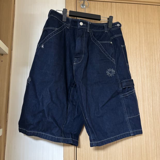 폴리테루 1/2 해머데님 인디고 2