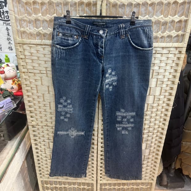 42/32 정품 돌체앤가바나 데님바지 팝니다