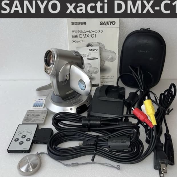 산요 작티 뉴진스 캠코더 희귀 Xacti DMX-C1