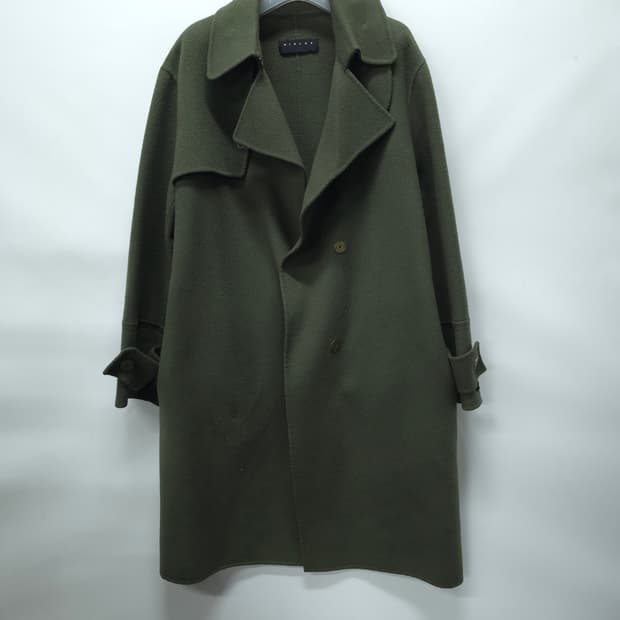 시슬리 캐시미어 세미오버 울코트 (55~66)