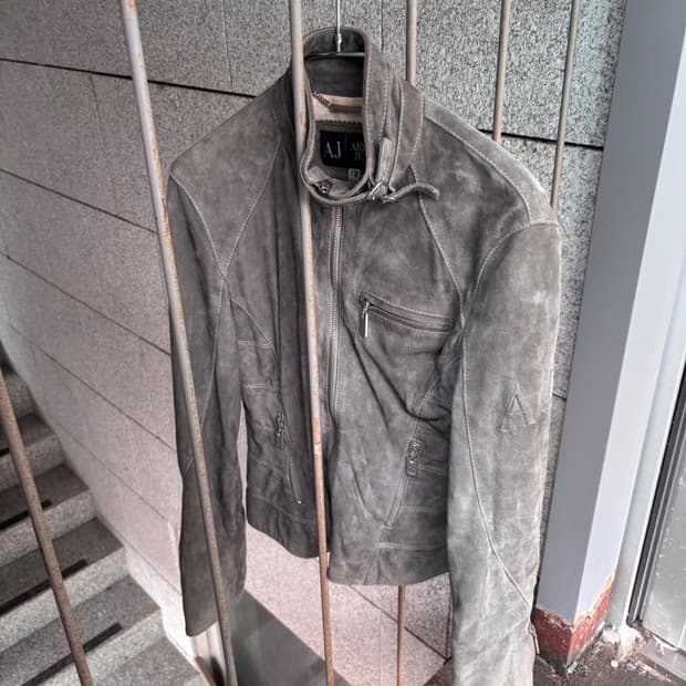 Vintage Armani Leather Jacket