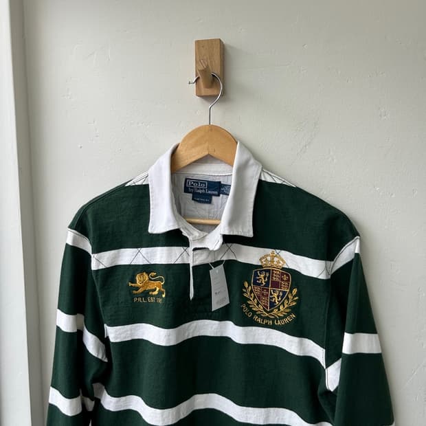 16913 - 폴로 랄프로렌 스트라이프 럭비티