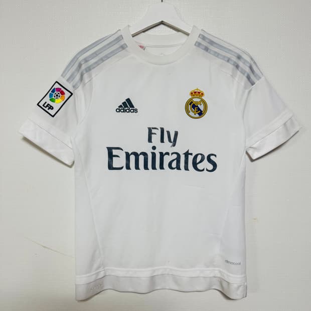 아디다스 레알 마드리드 15-16 축구 유니폼 반팔 홈
