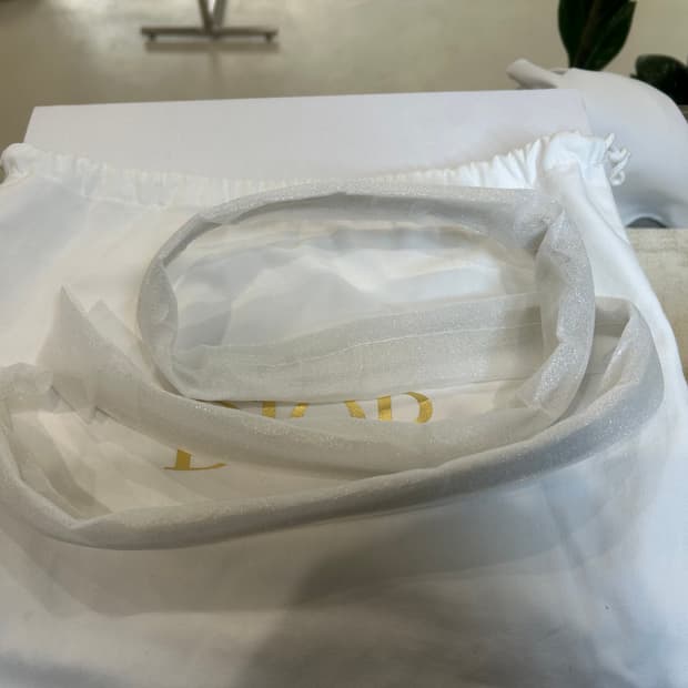 [정품/중고] 디올 까나쥬 북토트 미니백