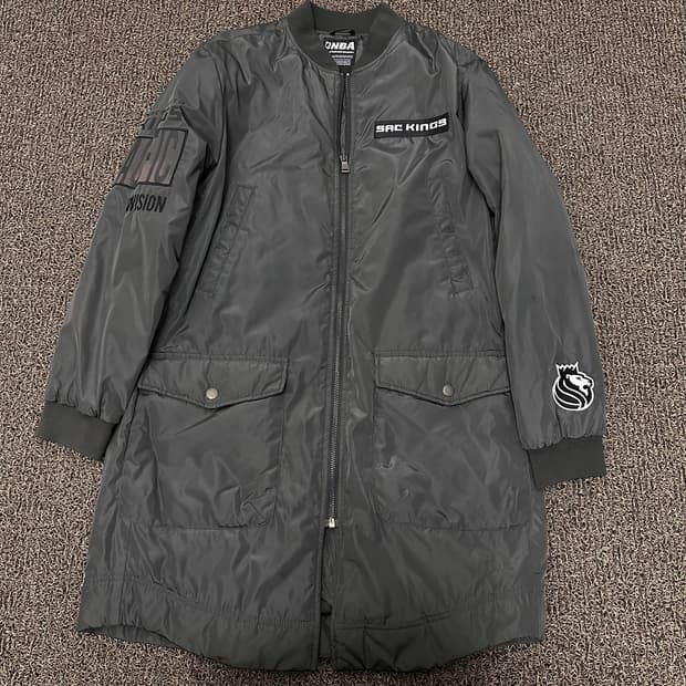 NBA 엔비에이 패딩 롱 항공 점퍼 L