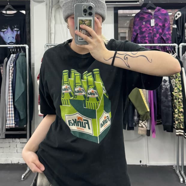 히스테릭 글래머 Funka 티서츠 