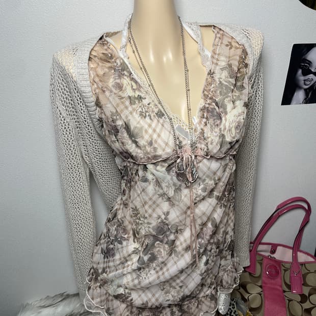 Rosacherry 페어리 플라워 원피스 세트 (3pcs)