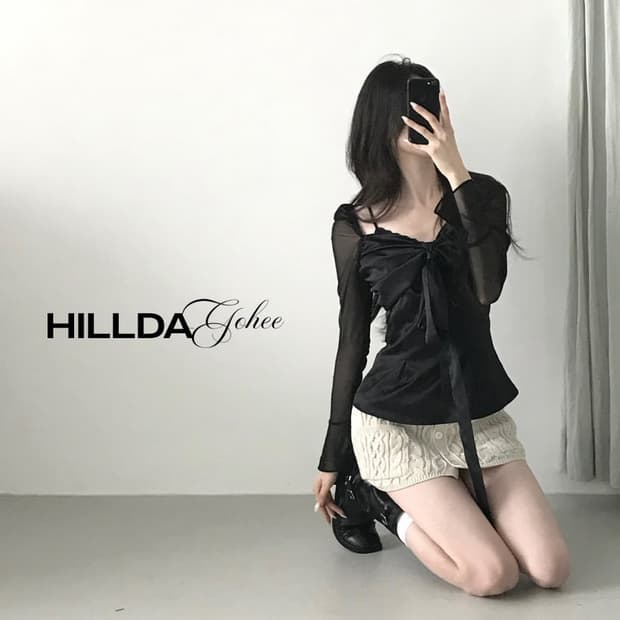 힐다고희 니트치마 새상품