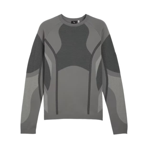 Puma x Sansan Gear 니트 롱슬리브 쿨 미드 그레이 XL