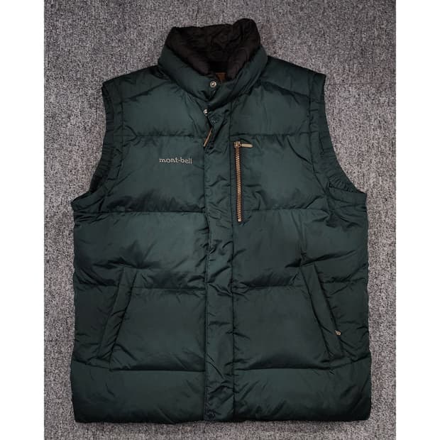 몽벨 구스 다운 패딩 베스트 조끼 L