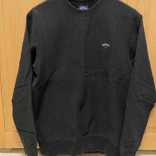 노아 (Noah) 맨투맨 블랙 s