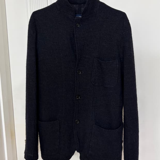 꼼데가르송 옴므 축융 울 자켓