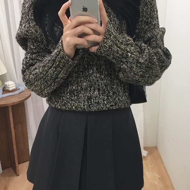 공용 폴로 라운드니트 스웨터 95~100