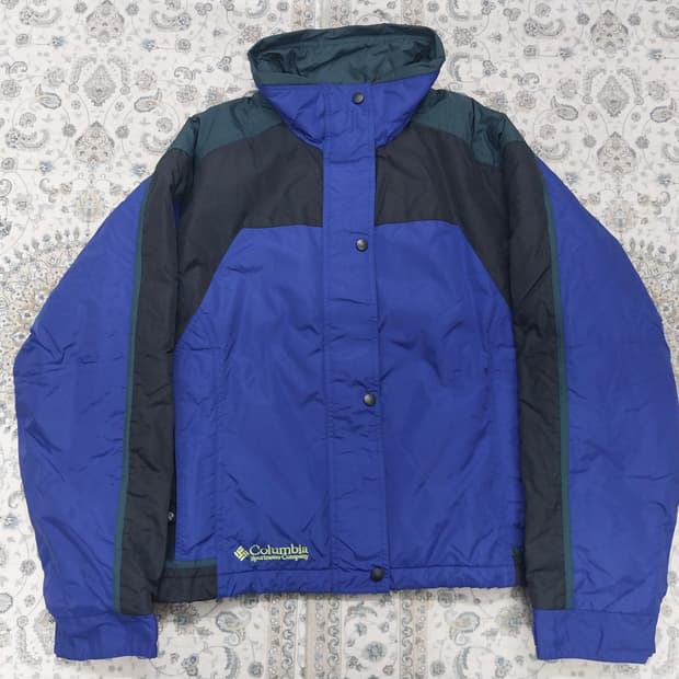 컬럼비아 아웃도어 숏자켓 블루 XL (77까지)