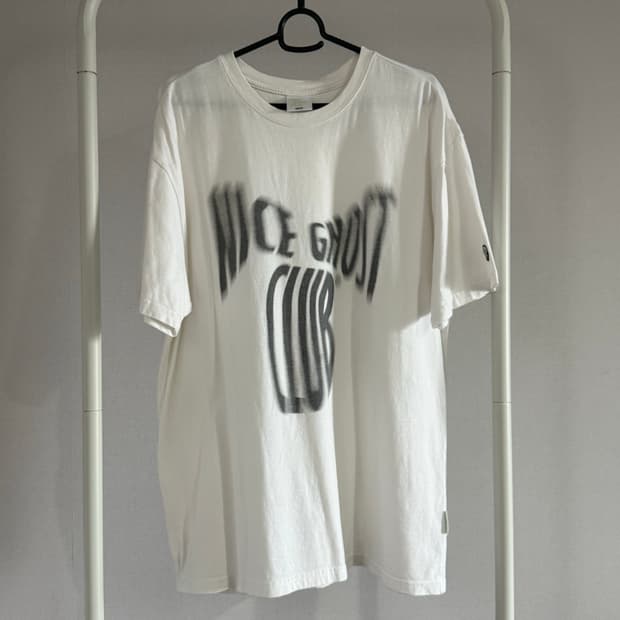 [나이스고스트클럽] 반팔 티셔츠 화이트 L