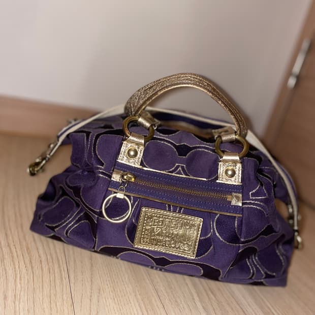 코치 바이올렛 y2k 갸루백