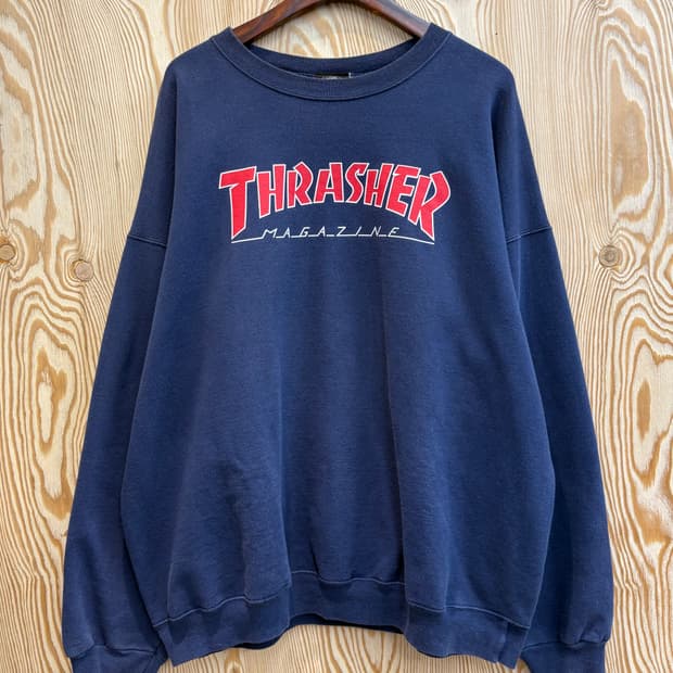 트레셔 빅로고 맨투맨