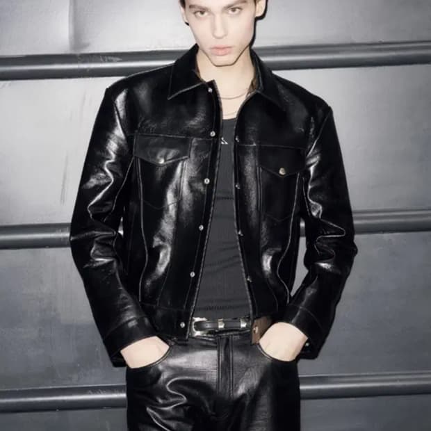 세비지 레더 트러커 자켓 XL 사이즈