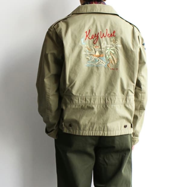폴로 90s m41 자켓 key west L(105) XL (110)