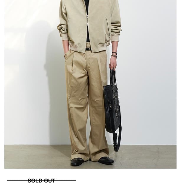 HALEINE 벨루어 블루종 베이지 2사이즈