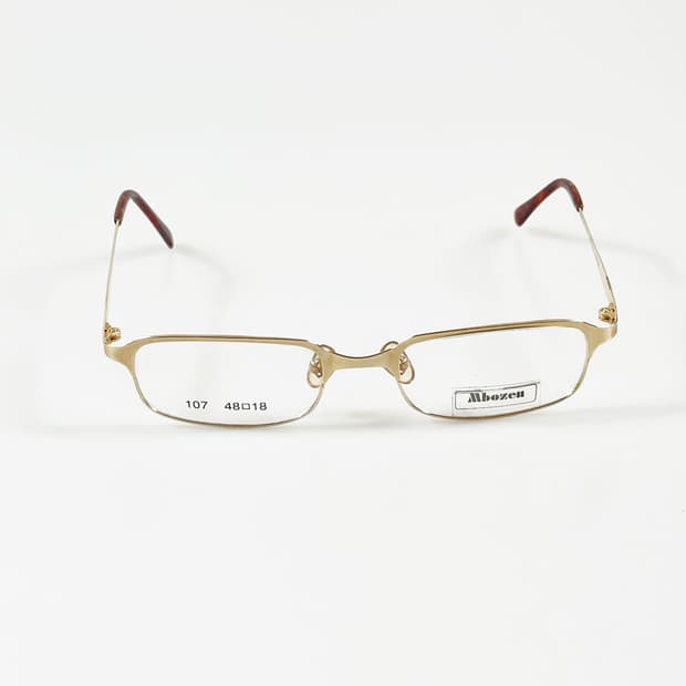 90s MBOZEN 골드 클럽마스터 프레임 빈티지 안경