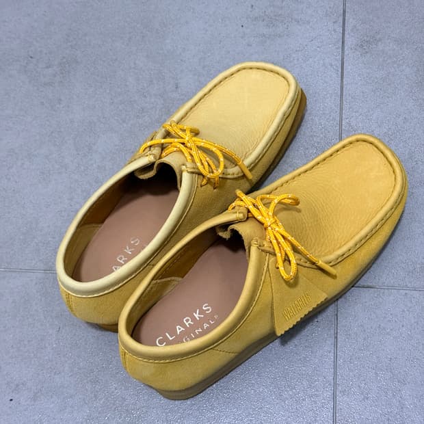 Clarks 클락스 왈라비 옐로우 260