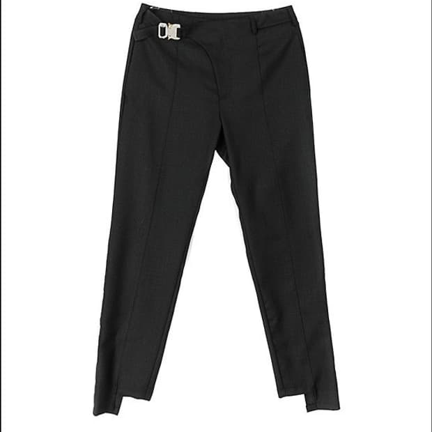 알릭스 1017ALYX 9SM STIRRUP 롤러코스터 실버팬츠 블랙48