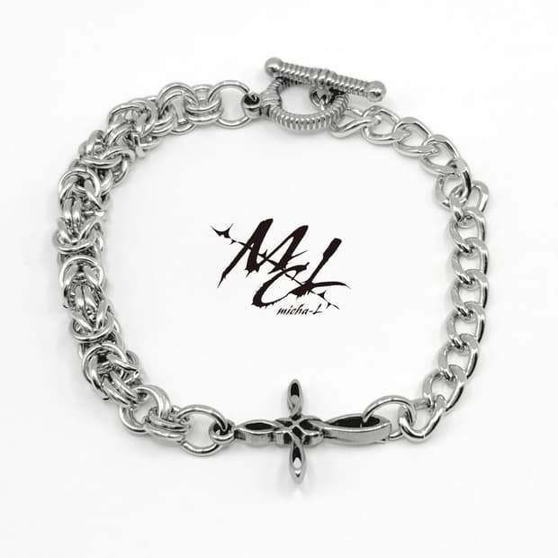 모던 크로스 팔찌