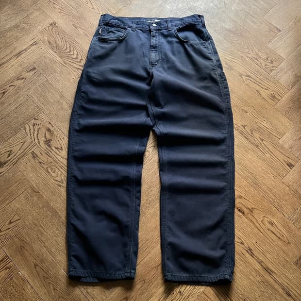 [36]칼하트FR USA 다크네이비 싱글니 워크 팬츠