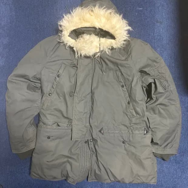 미군 지급용 DJ사 오리지널 N3B 점퍼 자켓