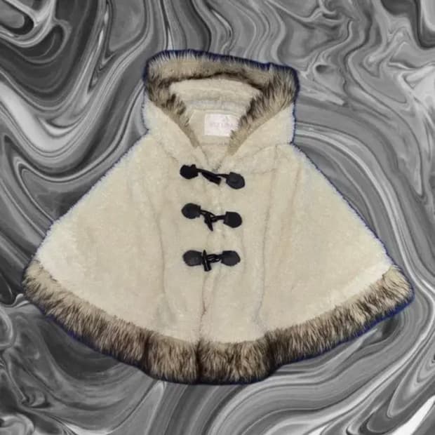 리즈리사 울프죠 퍼 케이프