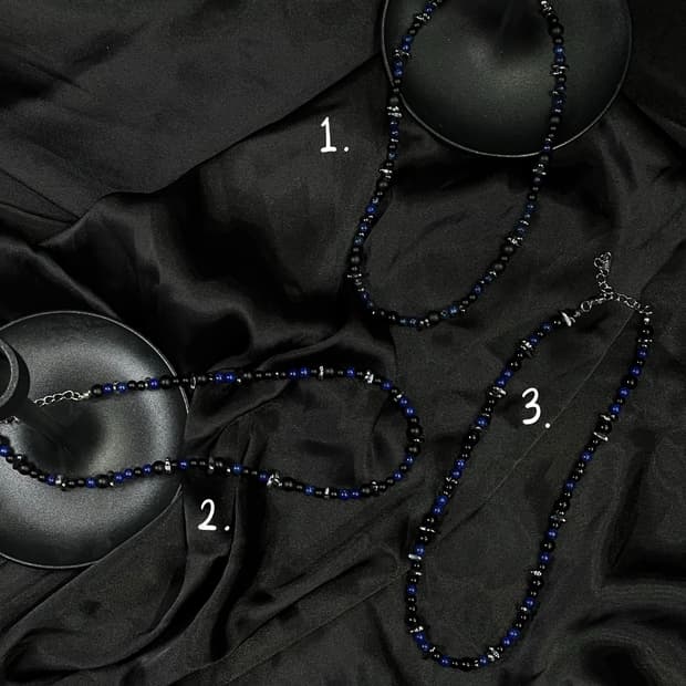 TAMOON LAPIS NECKLACE