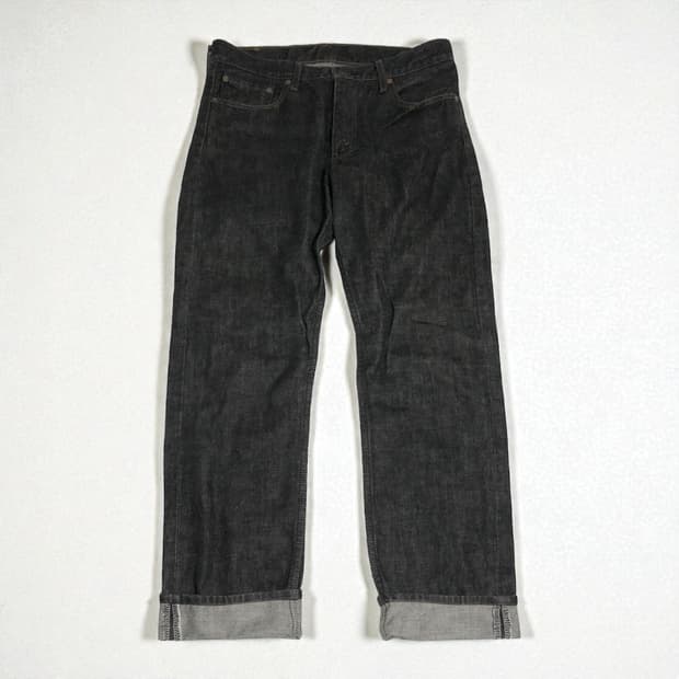 리바이스 90s 재팬 505 롤업 데님팬츠 33