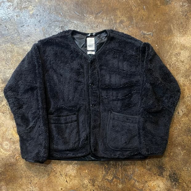 (M) YSTRDY'S TMRRW 플리스 가디건 블랙