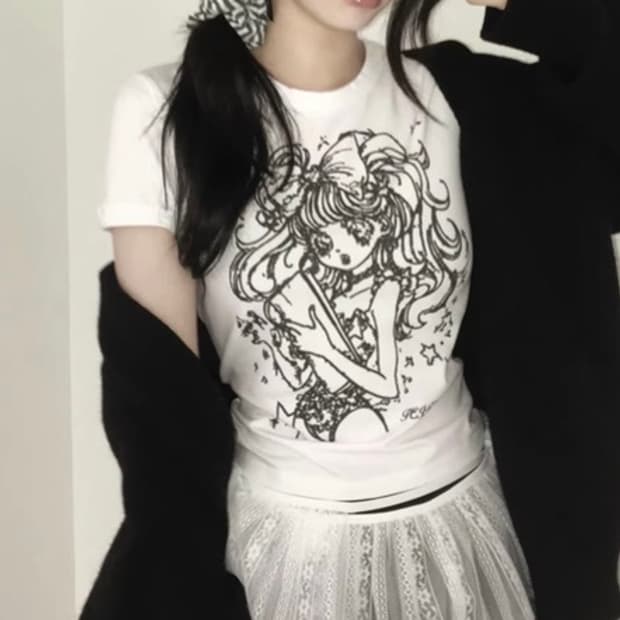 y2k 빈티지 티셔츠