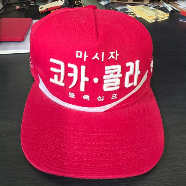 코카콜라 X 뉴에라 콜라보 캡모자 M-L