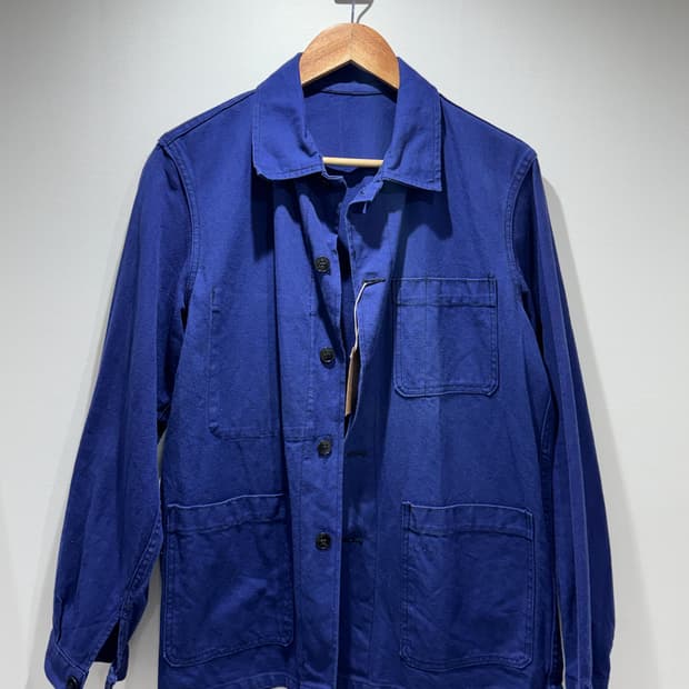 빈티지 Au Perroquet 프렌치 워크 자켓